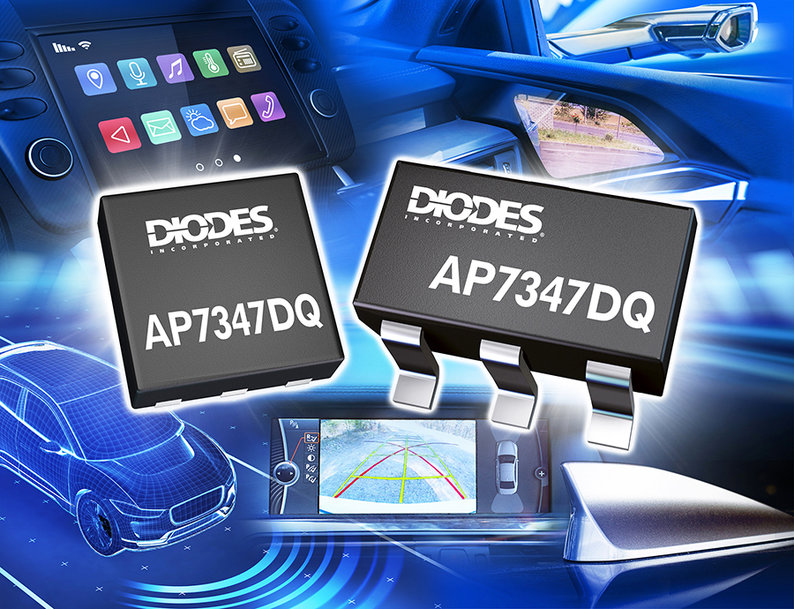 Automotive-Compliant 500mA LDO from Diodes Incorporated Delivers Superior PSRR in a High-Power Density Footprint